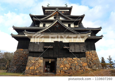 National Treasure: Existing castle tower of Matsue Castle National Treasure: Existing castle tower of Matsue Castle 110607260