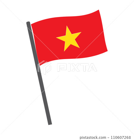 Vietnam flag icon Vietnam flag icon 110607268