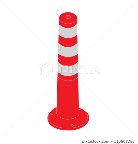 Cone stick icon 110607295