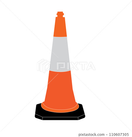 Traffic cone icon 110607305