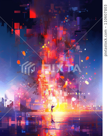 強烈的故障背景 強烈的故障背景 110607803