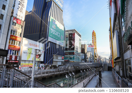 Osaka Dotonbori River Osaka Dotonbori River 110608520