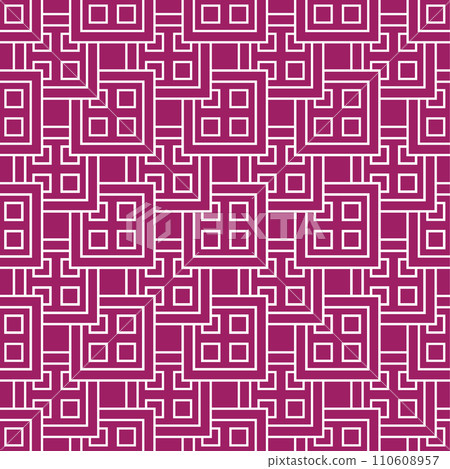 Square line twotone pattern Square line twotone pattern 110608957