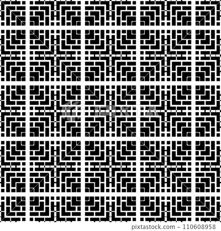 Square tile pattern 110608958