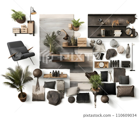 interior design concept home modern architecture furniture object idea generative Ai. interior room house decoration apartment background style illustration project creative. interior architect. interior design concept home modern architecture furniture object idea generative Ai. interior room house decoration apartment background style illustration project creative. interior architect. 110609034