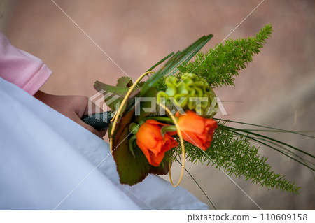 Petite Bridesmaid: Innocence and Blossoms 110609158