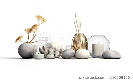 interior design concept home modern architecture furniture object idea generative Ai. 110609160