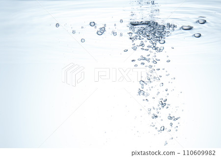 Water bubbling material ripples and water surface 110609982