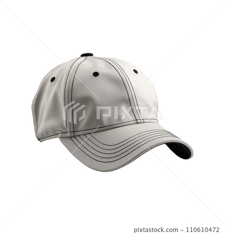 Baseball Cap isolated on white background , photorealistic, AI generated Baseball Cap isolated on white background , photorealistic, AI generated 110610472