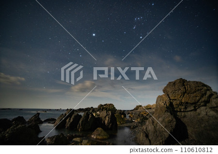 室戶岬冬季星座 室戶岬冬季星座 110610812