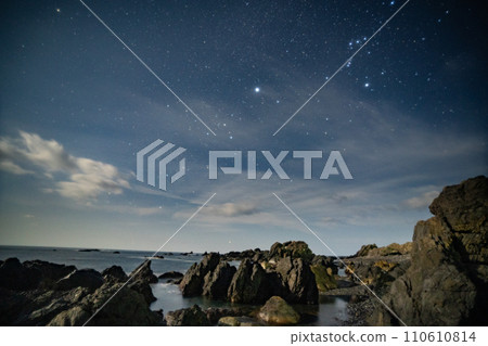 室戶岬冬季星座 室戶岬冬季星座 110610814