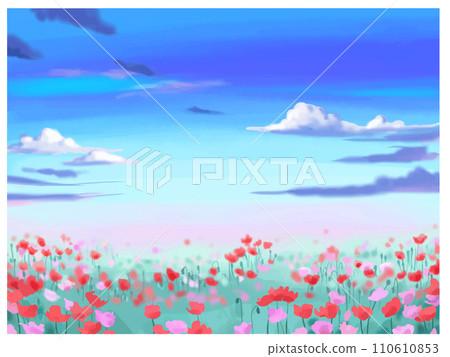 春天的罌粟花田 110610853