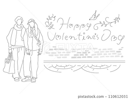 Valentine_情侶_heart_nuance_illustration 110612031