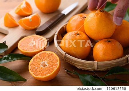 椪柑有一點損傷 110612566