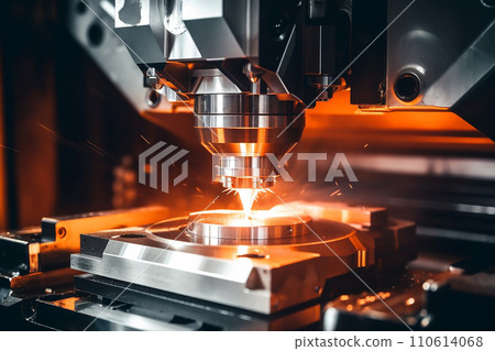 Generative AI A metal cutting machine Generative AI A metal cutting machine 110614068