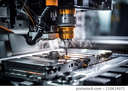 Generative AI A metal cutting machine Generative AI A metal cutting machine 110614071