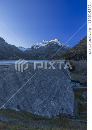 Typical landscape near Silvrettasee, Vorarlberg, Austria 110614201