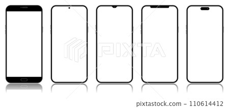 智能手機插圖集 智能手機插圖集 110614412
