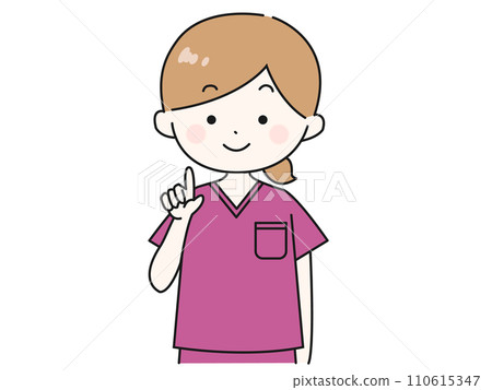 一個女人在磨砂膏 110615347