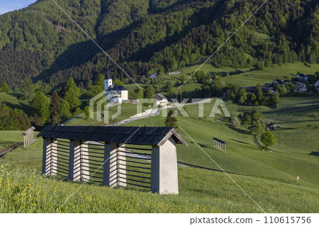 Church of St. Nikolaja in Sorica, Slovenia Church of St. Nikolaja in Sorica, Slovenia 110615756