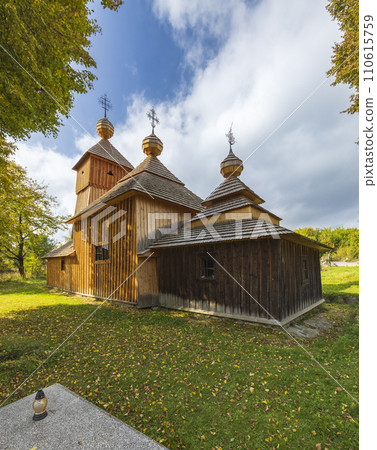 All Saints wooden church, Nizna Polianka, Slovakia 110615759