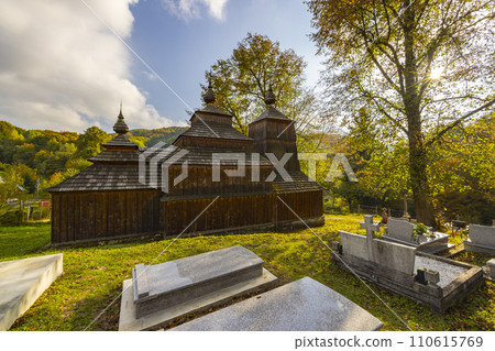 Church of Saint Michael Archangel, Prikra, Slovakia Church of Saint Michael Archangel, Prikra, Slovakia 110615769