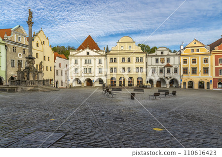 Cesky Krumlov old town, UNESCO site, Southern Bohemia, Czech Republic Cesky Krumlov old town, UNESCO site, Southern Bohemia, Czech Republic 110616423