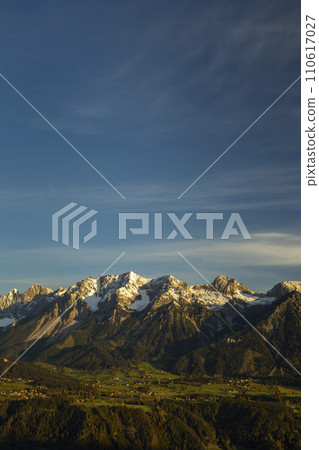 Autumn Dachstein massif, Styria, Austria 110617027