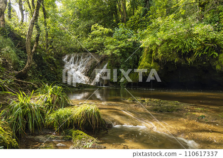 Waterfall Cascade d'Autoire near Autoire in French highlands, departement Lot, Midi-Pyrenees, France Waterfall Cascade d'Autoire near Autoire in French highlands, departement Lot, Midi-Pyrenees, France 110617337