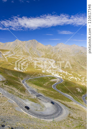 Landscape near Col du Galibier, Hautes-Alpes, France 110617346