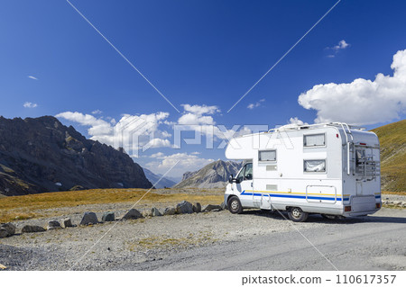 Van life near Col de l'Iseran, Savoy, France Van life near Col de l'Iseran, Savoy, France 110617357