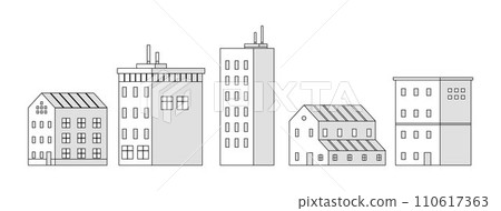 Clean city vector illustration. The city recognizes importance of preserving natural spaces and protecting ecosystems It promotes biodiversity, creating habitats for plants and animals to thrive 110617363