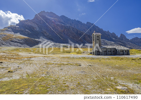 Chapelle Notre-Dame de l'Iseran or Notre-Dame-de-Toute-Prudence,  Col de l'Iseran, Savoy, France 110617490