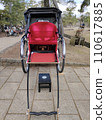 Rickshaw transporting people at tourist spots 110617885