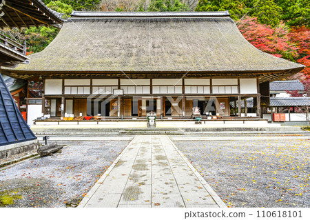 Mizusekiyama Eigenji main hall in late autumn 110618101