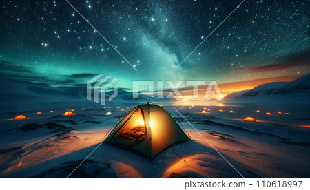 北極的夜空 110618997