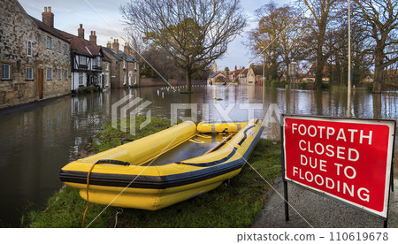 Flooding - North Yorkshire - United Kingdom 110619678