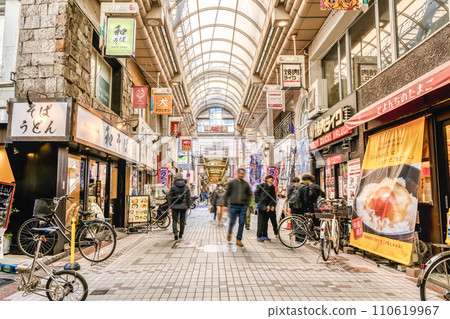 Urban landscape of Oyama, Shinagawa Ward Musashi-Koyama Station 110619967