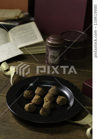 Chocolate Valentine's Day Vertical Position Chocolate Valentine's Day Vertical Position 110619980