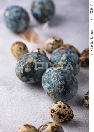 Easter decoration painted dragon eggs Easter decoration painted dragon eggs 110620307