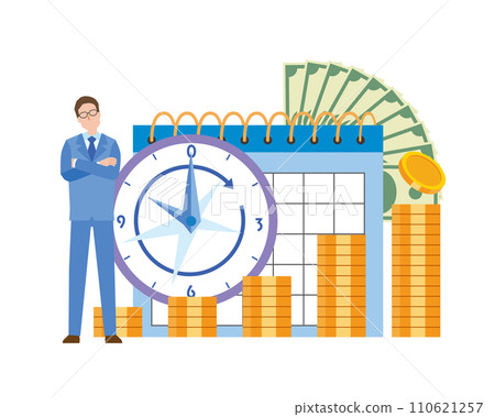 A man thinking about investing 110621257