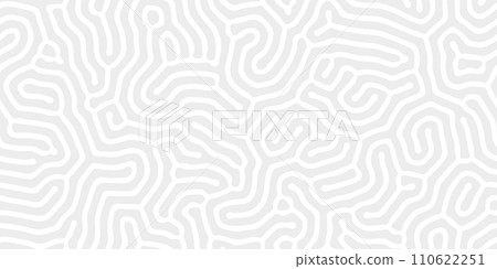 Abstract organic seamless vector pattern Simple flat light grey and white backdrop 110622251