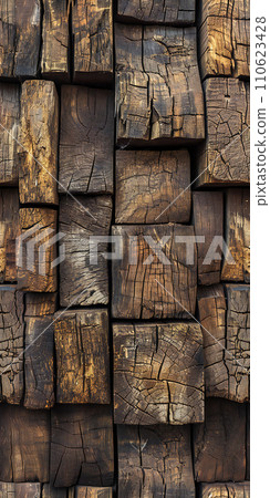 AI-generated wood texture 110623428