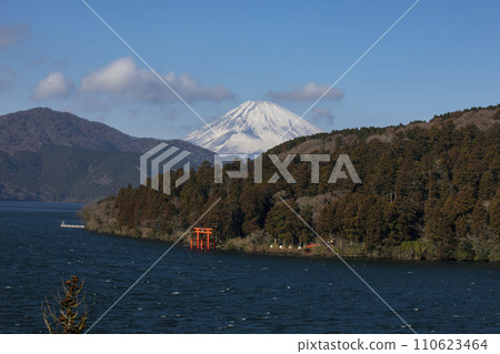 Mt.Fuji from Lake Ashi 110623464