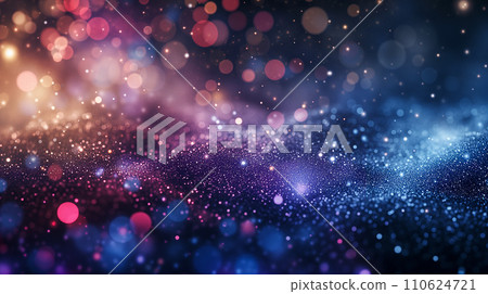 聚會和慶典背景。營造歡樂氛圍。婚禮大廳的背景。人工智慧影像 110624721