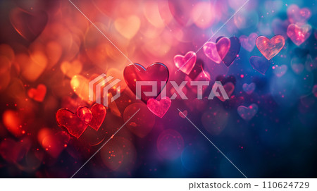 Party and celebration background. Creating a happy atmosphere. Background for wedding hall. AI image 110624729
