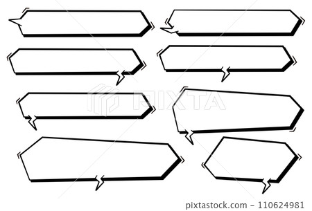 酷三維語音氣泡水平設定白色背景 酷三維語音氣泡水平設定白色背景 110624981