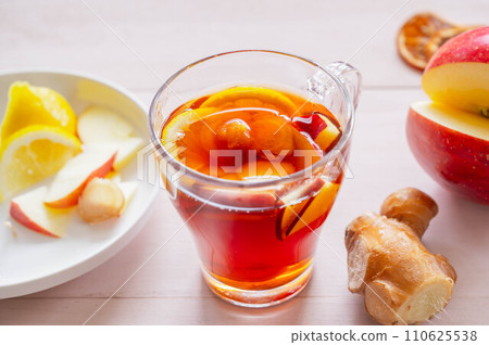 apple ginger tea with honey apple ginger tea with honey 110625538