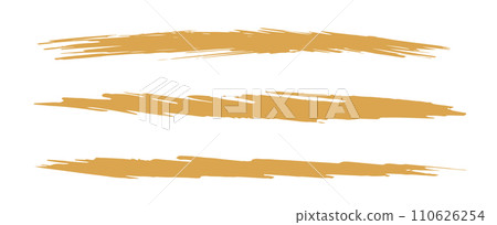 Analog touch material: brush texture ink ink brush pattern wave pattern brush handwriting material. brush stroke 110626254