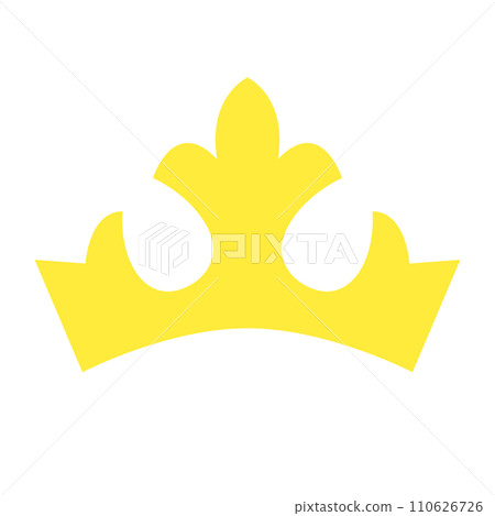 Color style icon representing a crown 110626726